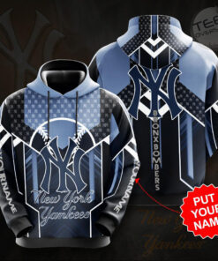 15 Personalized Designs New York Yankees 3d Hoodie 032