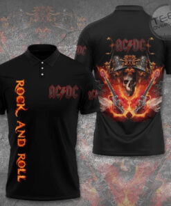 AC DC 3D Polo Shirt