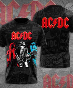 AC DC Rock Band 3D T shirt