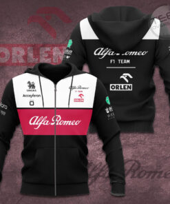 Alfa Romeo Racing 3D Zip up Hoodie F1ARR002