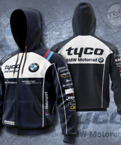 BMW Motorrad 3D Apparels S2 Zip Hoodie