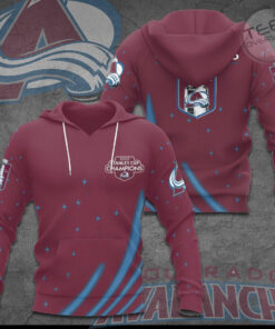 Colorado Avalanche 3D Hoodie NHLCA005