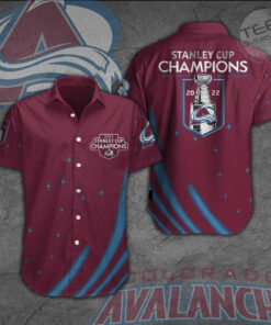 Colorado Avalanche 3D Sleeve Dress Shirt NHLCA005