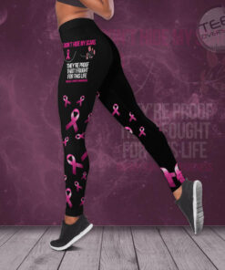 I DonT Hide My Scars Breast Cancer Awareness 3D Hollow Tank Top Leggings 02