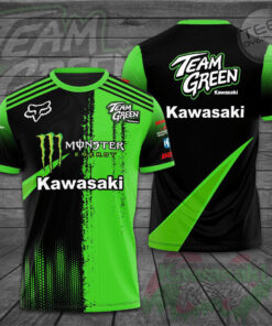 Kawasaki Racing 3D T shirt