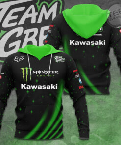 Kawasaki Racing Team 3D Apparels S1 Hoodie