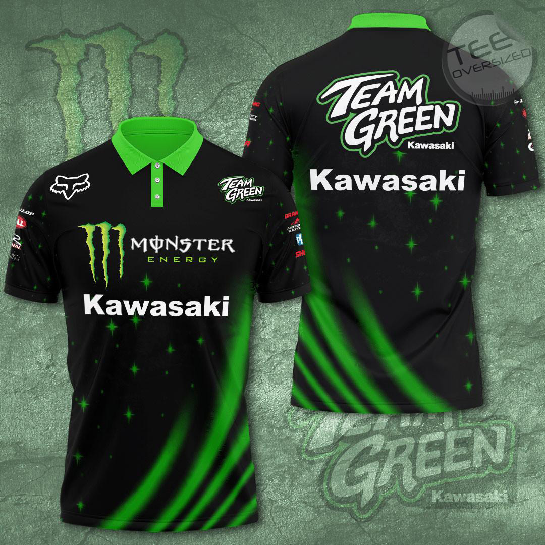 Kawasaki Racing Team 3D Apparels S1 Polo