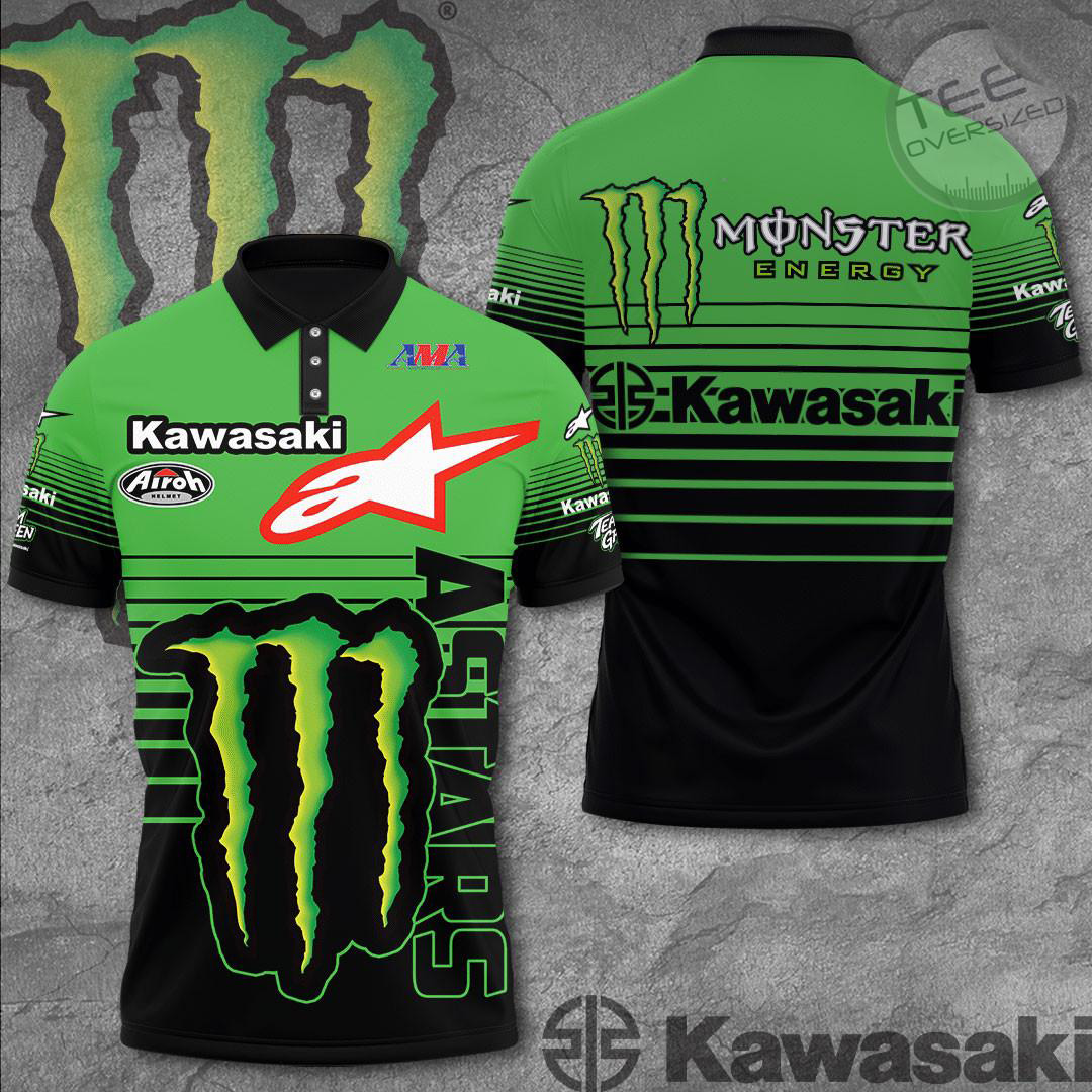 Kawasaki Racing Team 3D Apparels S6 Polo
