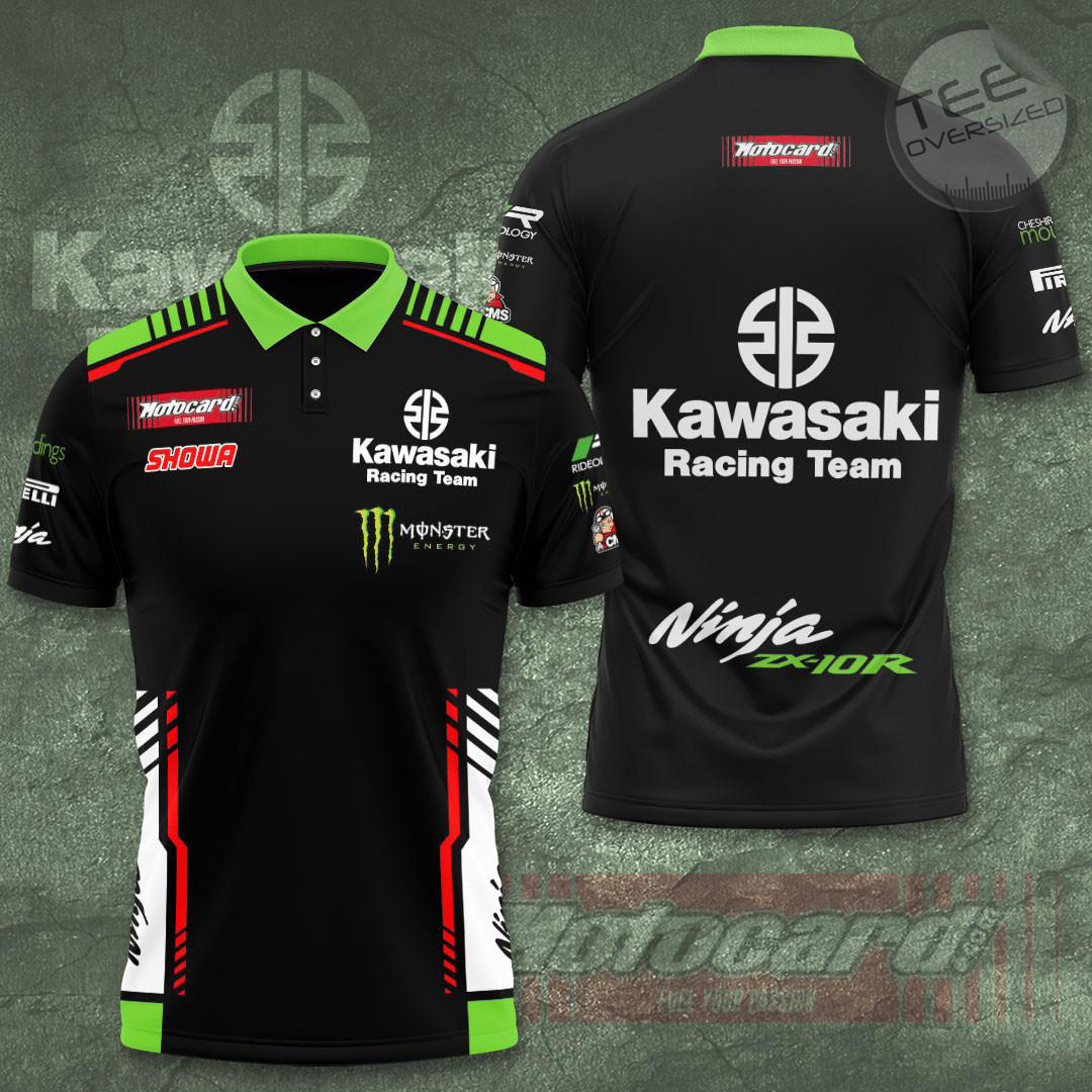 Kawasaki Racing Team 3D Apparels S9 Polo