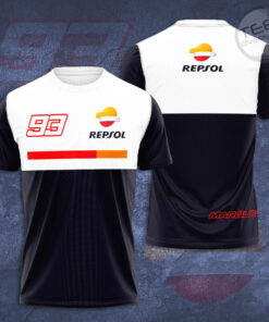 Marc Marquez Repsol Honda 3D T shirt MGPRH007