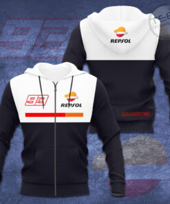 Marc Marquez Repsol Honda 3D Zip Hoodie MGPRH007