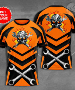 Mechanic Custom 3D T shirts