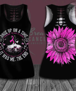 Once Upon A Time There Was A Girl Who Kicked Cancers Ass It Was Me The End tank top