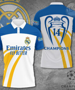 Real Madrid 3D Shirt Ver2 Polo