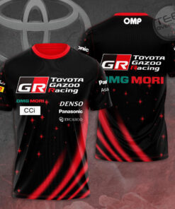Toyota Gazoo Racing 3D T shirt NCRTGR004