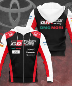 Toyota Gazoo Racing 3D Zip up Hoodie