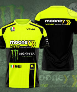 VR46 Mooney 3D T shirt new