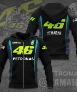 Valentino Rossi Petronas VR46 3D zip up Hoodie