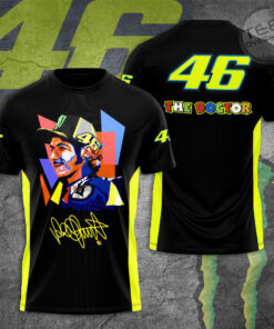 Valentino Rossi VR46 3D T shirt black