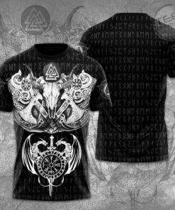 Viking 3D T shirt design
