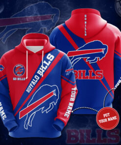 Buffalo Bills Go Bills 3D Hoodie