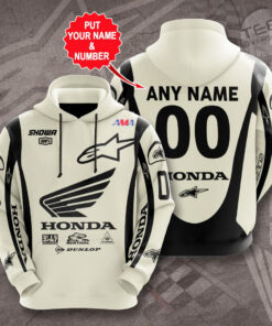 Honda Dunlop 3D Hoodie
