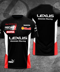 Lexus Gazoo Racing 3D T shirt