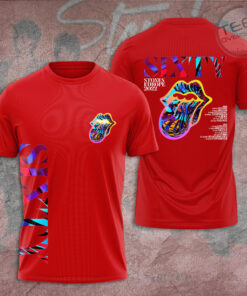 The Rolling Stones Red T shirt
