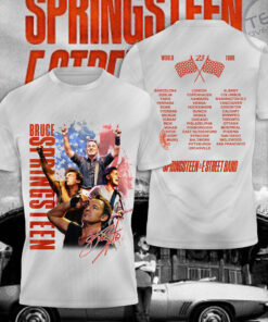 Bruce Springsteen E Street Band T shirt OVS23923S1