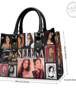 Selena Quintanilla Leather Handbag OVS22923S1 Size