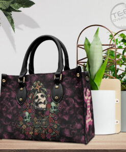 Ghost Band Leather Handbag OVS031023S2