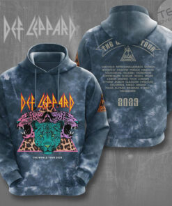 Def Leppard The World Tour 2023 Hoodie OVS251123S3