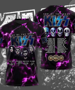 Kiss Band T shirt OVS231123S1
