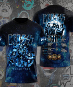 Kiss Band World Tour T shirt OVS131123S3