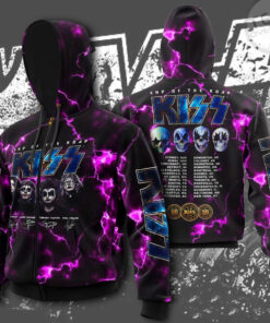 Kiss Band zip hoodie OVS231123S1
