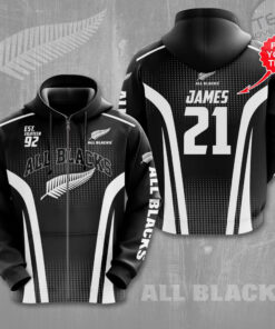 Personalized New Zealand Zip Hoodie OVS211123S1