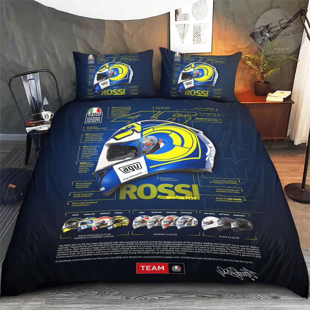 Valentino Rossi VR46 luxury bedding set OVS231023S2