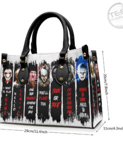 Horror Movies Leather Handbag OVS0124L Size