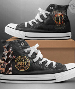 Kiss Band High Top Canvas Shoe OVS0124XC Design 01