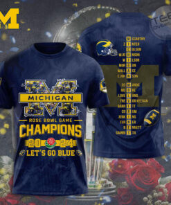 Michigan Wolverines Football T shirt OVS0124SW