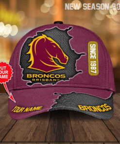 Personalized Brisbane Broncos Caps OVS0124XD