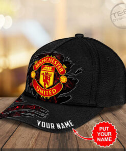 Personalized Manchester United Cap