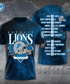 Detroit Lions T shirt OVS0224SV