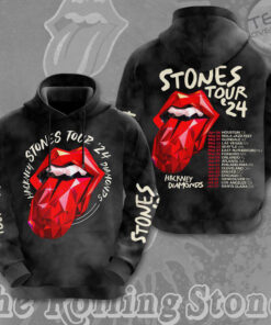The Rolling Stones Tour 2024 Hoodie OVS0224SY