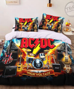 ACDC bedding set duvet cover pillow shams OVS0324SZ