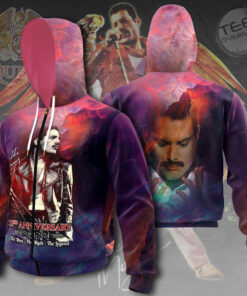 Freddie Mercury Zip up Hoodies OVS0324SU