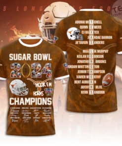 Hook em Horns Texas Longhorns T shirt OVS0324ZR