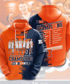 Illinois Fighting Illini Mens Basketball Hoodie OVS0324XF