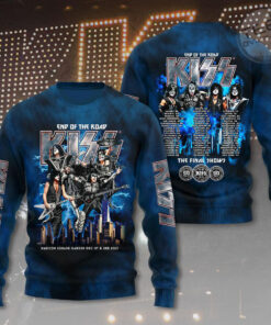 Kiss Band Blue Sweatshirt OVS0324SY