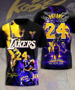 Kobe Bryant x Los Angeles Lakers T shirt OVS0324O